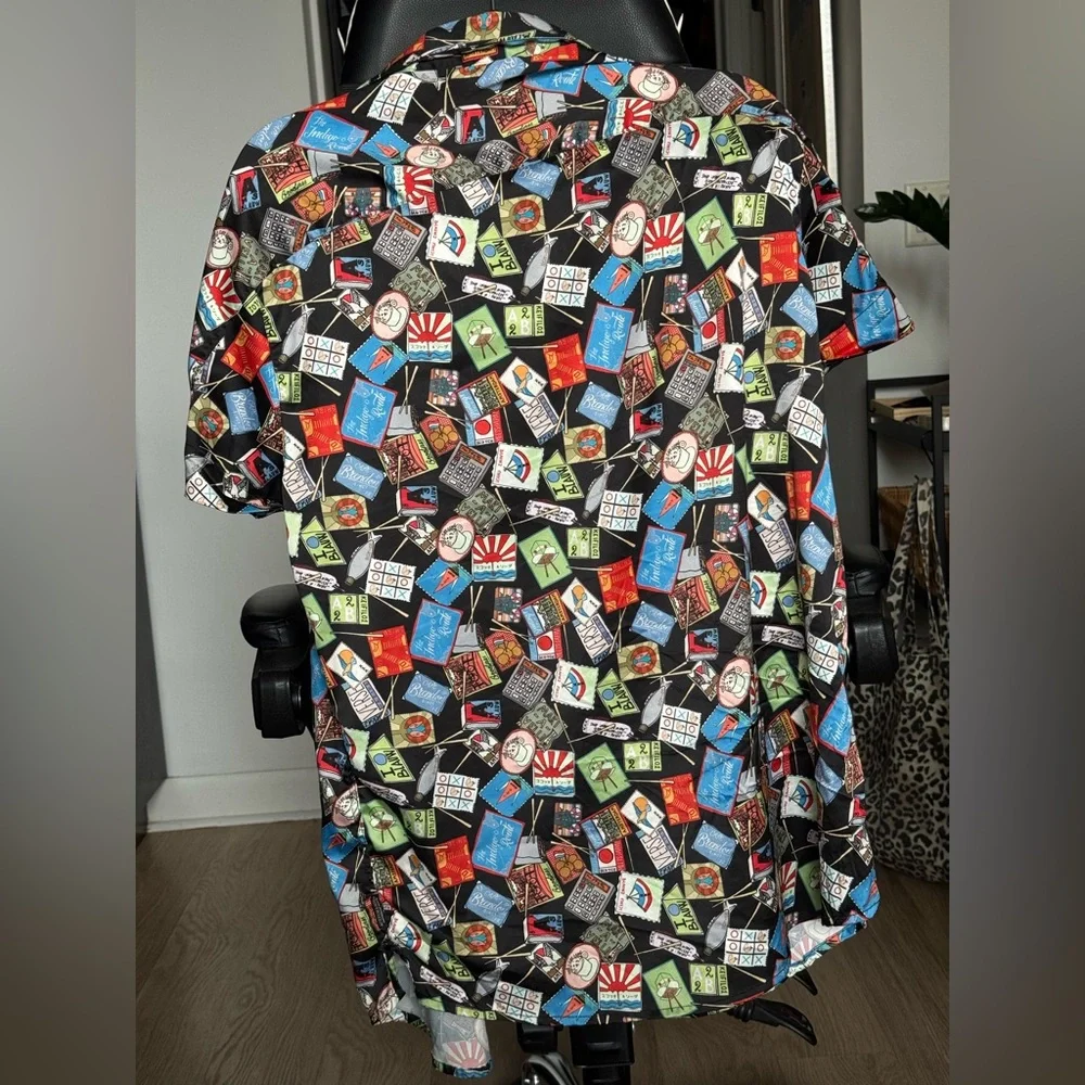 Scotch & Soda Multicolor Graphic Men's Shirt - Picture 3 of 3